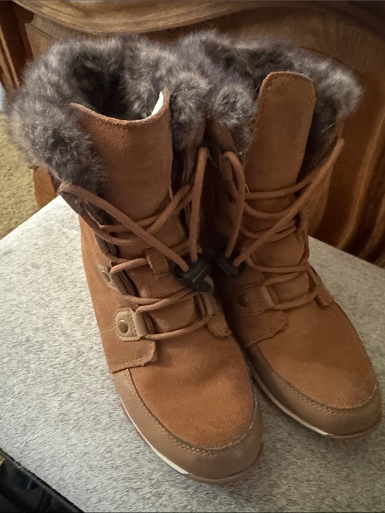 Sorel Shoes - Sorel Brown Fur-Lined Women's Winter Boots